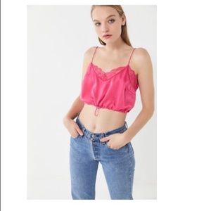 NWT Urban Outfitters lace cami crop top